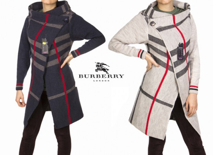 پانچو طرح Burberry