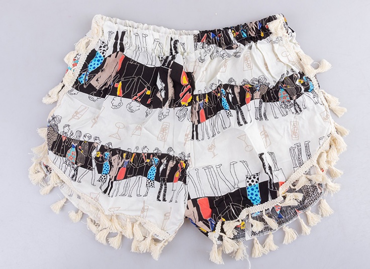 شورتک طرحدار Tassel