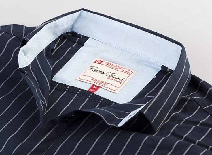 پیراهن راه راه مردانه طرح River Island