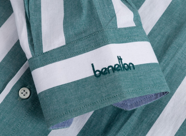 پیراهن راه راه مردانه Benetton