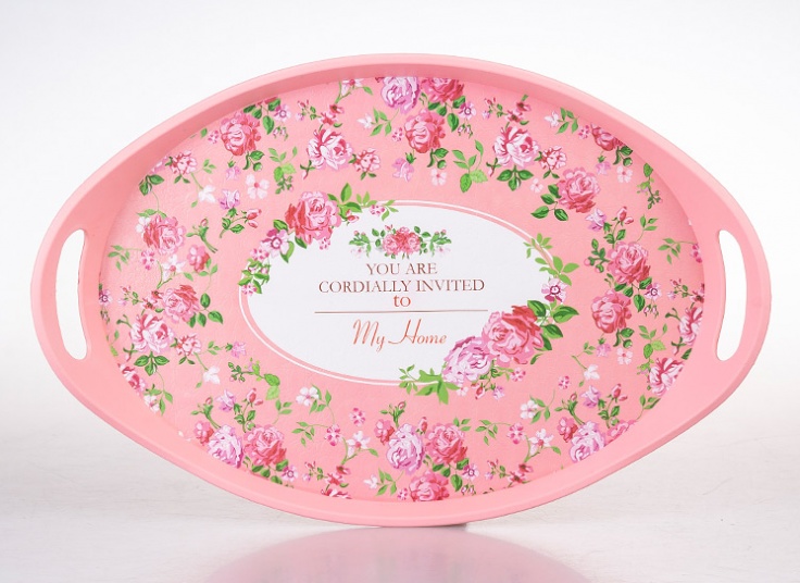 سینی طرحدار Flowery 