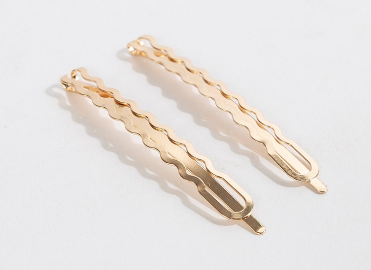 گیره مو طلایی