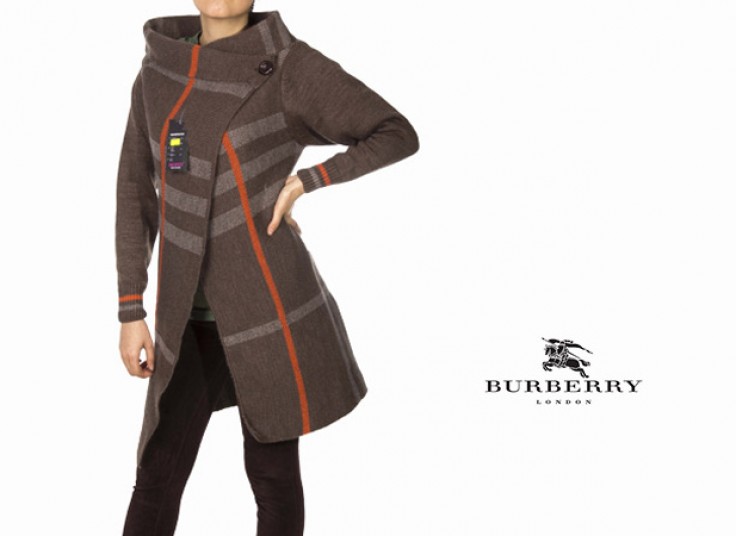پانچو طرح Burberry
