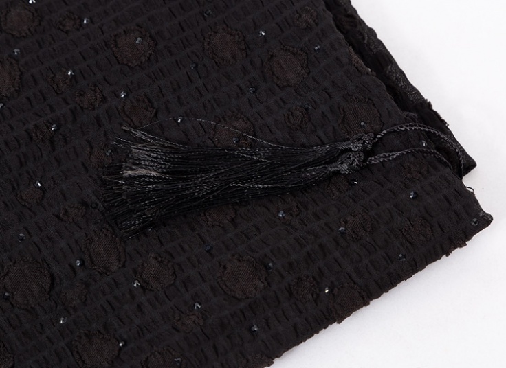 شال توپی نگین دار