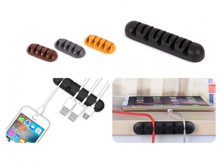 نگهدارنده کابل سیلیکونی چسبدار