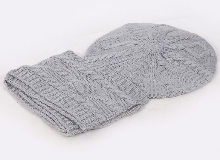 ست کلاه فرانسوی و شال گردن