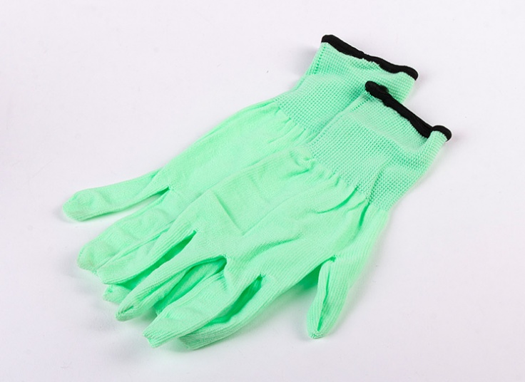 دستکش کار نخی رنگی