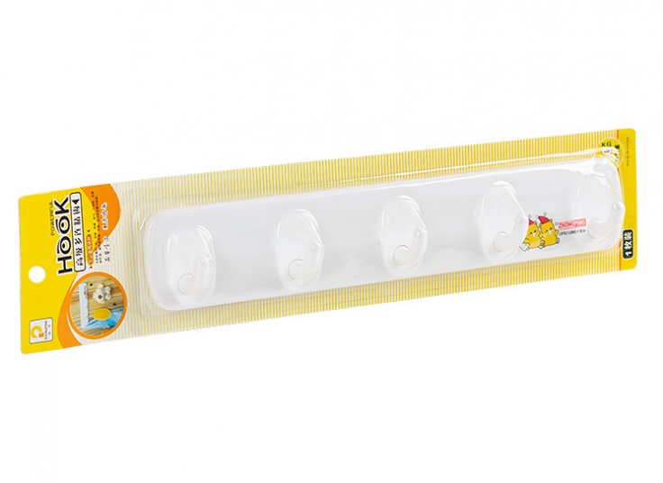 آویز پلاستیکی چسبی