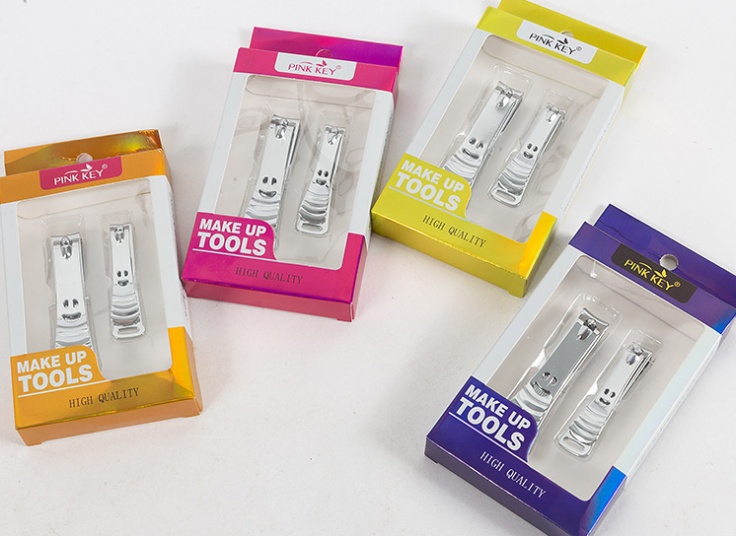 ست ناخن گیر 2 عددی Pink key