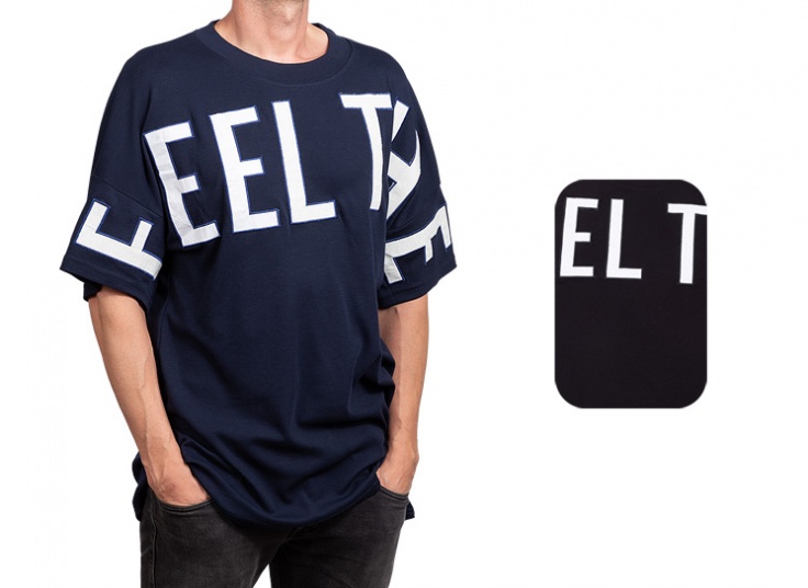 تیشرت مردانه لانگ FEELTHE