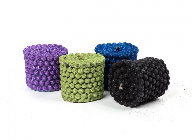 شمع تزئینی مرواریدی