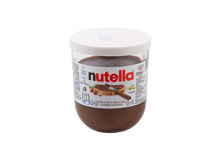 شکلات صبحانه لیوانی nutella
