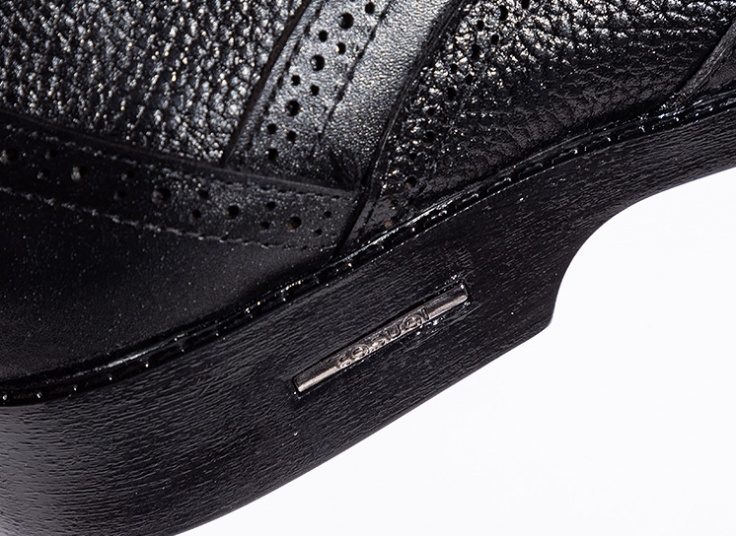 کفش چرمی هشت ترک مردانه طرح ecco