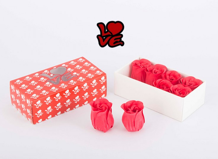 گل صابونی عطر Love