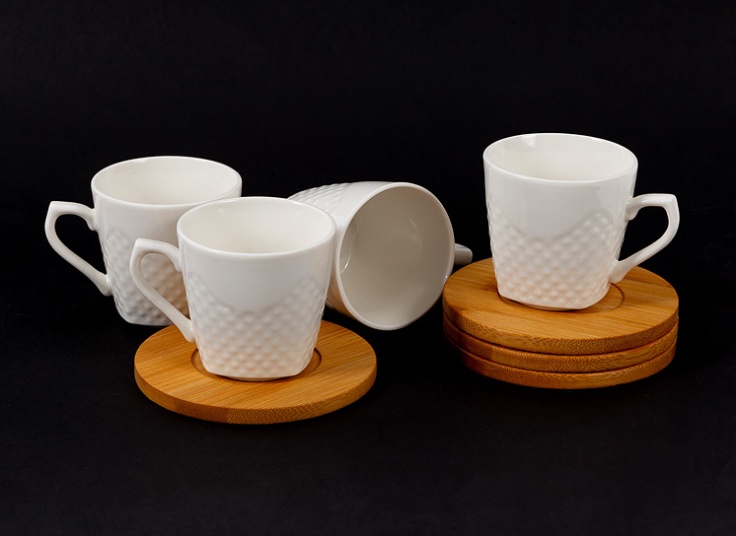 ست چهار عددی فنجان قهوه خوری