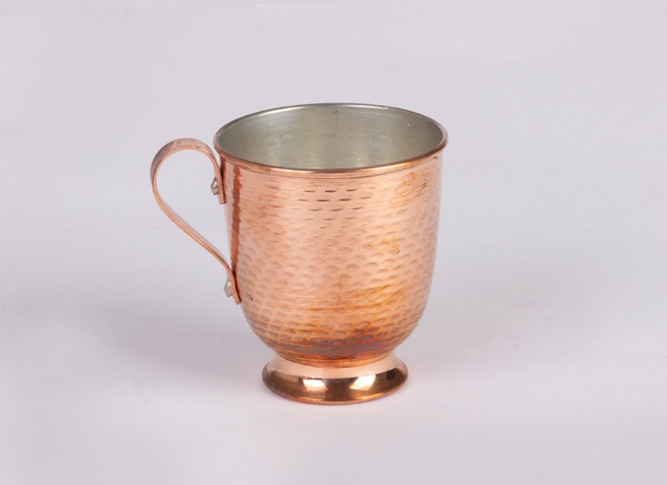 ظروف مسی چکش کاری شده