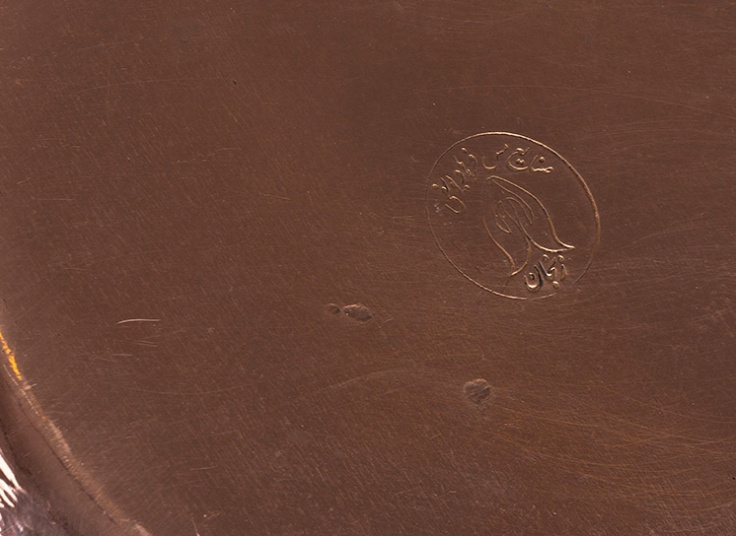 ظروف مسی چکش کاری شده