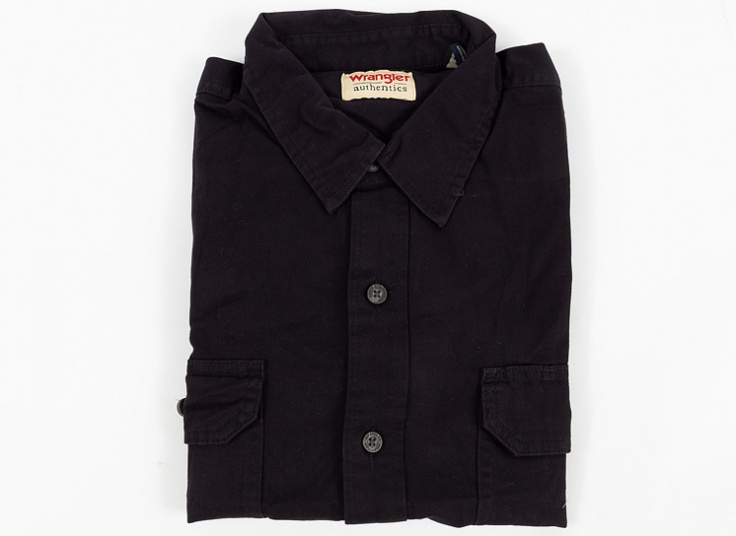 پیراهن جین مردانه آستین کوتاه Wrangler
