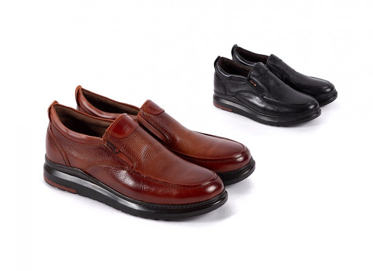 کفش چرم مردانه طرح Clarks