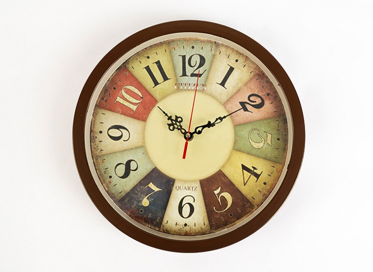 ساعت دیواری آرام گرد Citizen