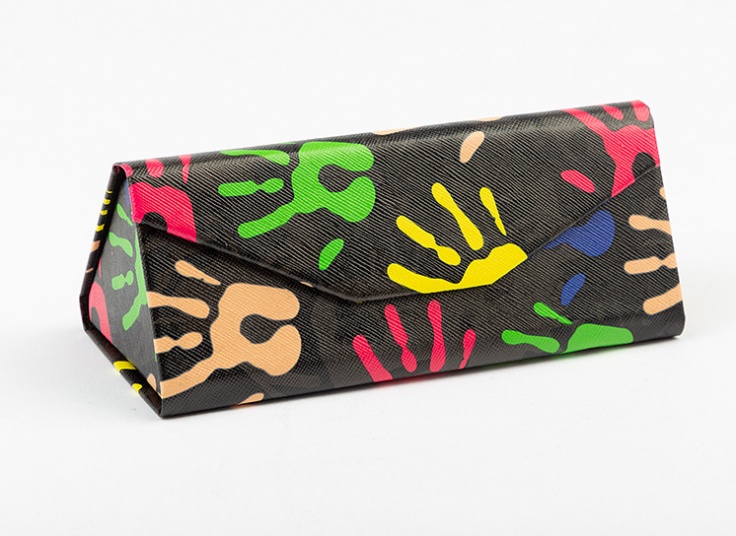 کیف عینک مثلثی مدل تاشو