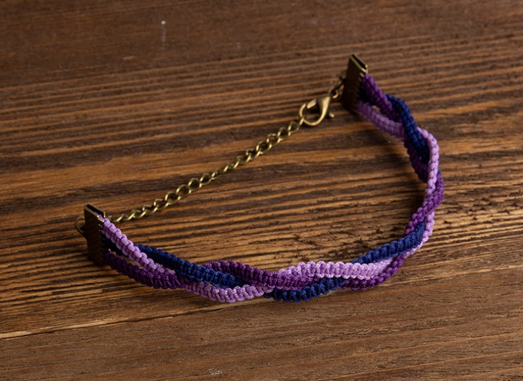 دستبند و پابند بافت Colorful