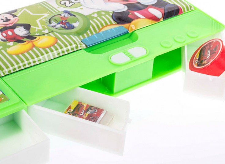 جامدادی کتابی دکمه دار بزرگ