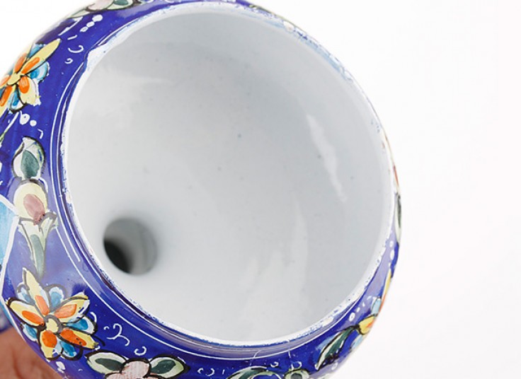 قندان پایه دار میناکاری