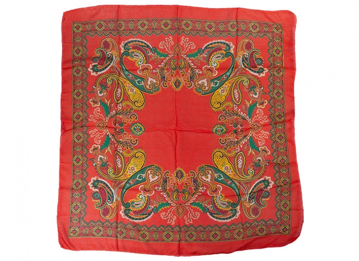 روسری نخی طرح اسلیمی