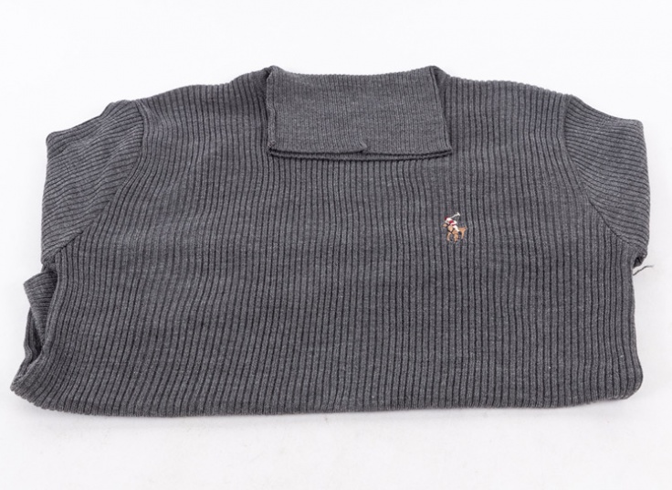 بلوز یقه اسکی بافت طرح POLO