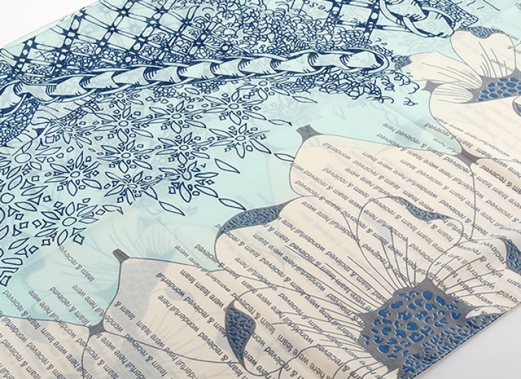 شال طرح دار