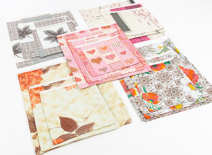 کیسه نان و سبزی 3 عددی