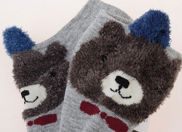 جوراب دخترانه عروسکی BAINA