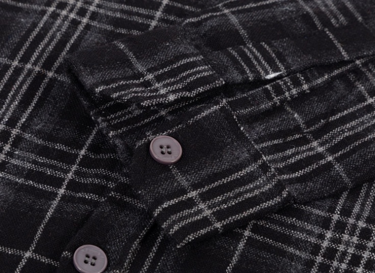 پیراهن پشمی چهارخانه Selin