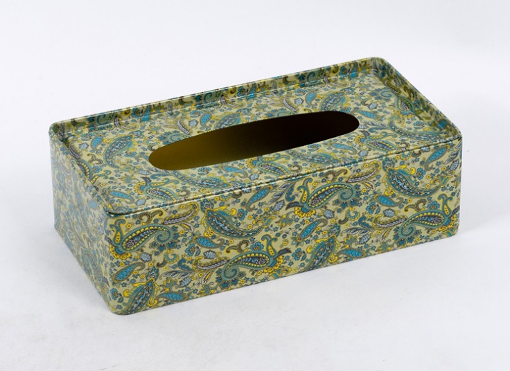 جای دستمال کاغذی فلزی