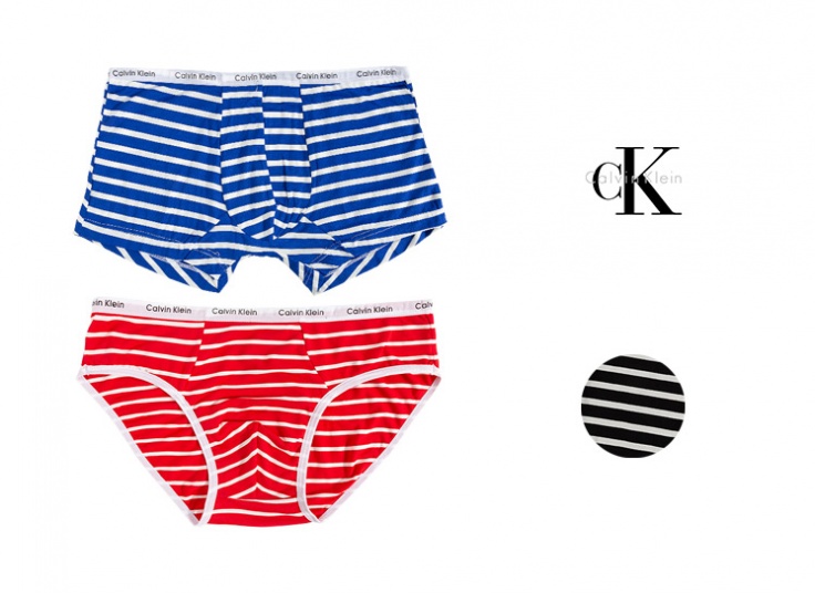 لباس زیر راه راه مردانه Calvin Klein