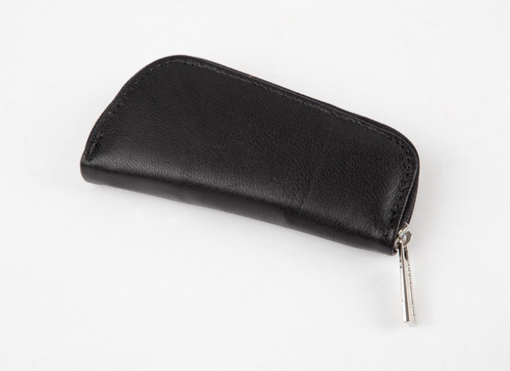 جا کلیدی چرمی زیپ دار