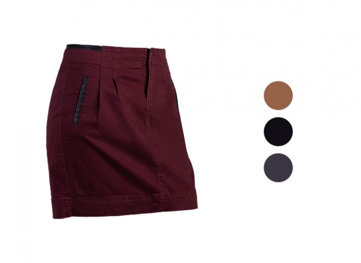 دامن کتان Camaieu