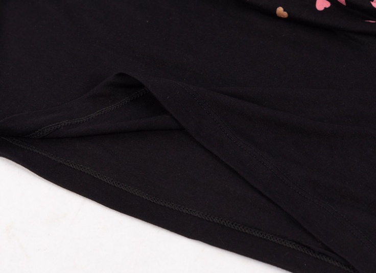 تیشرت زنانه ویسکوز طرح قلب