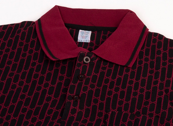 پولوشرت مردانه طرحدار bicolor