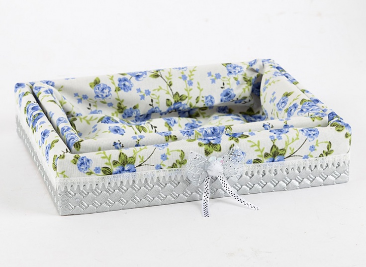 پک دو عددی سبد نان چوبی