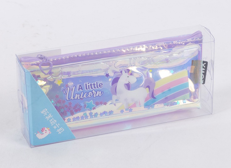 جامدادی هولوگرامی طرح یونیکورن