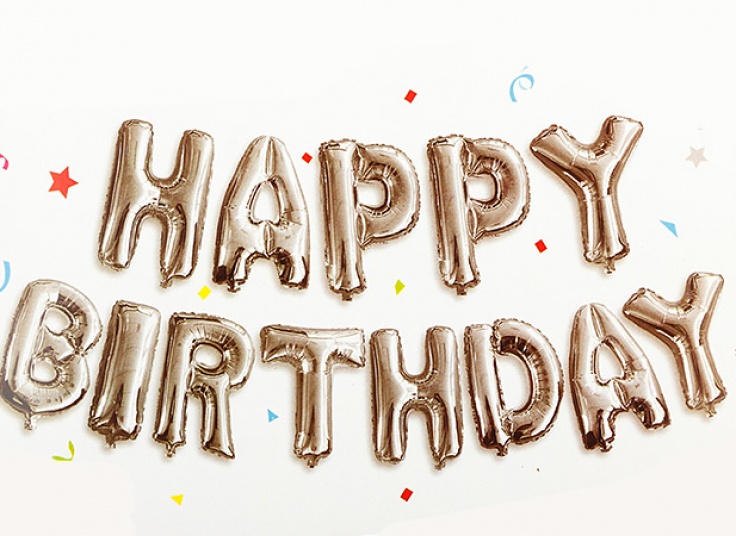 بادکنک فویلی Happy Birthday
