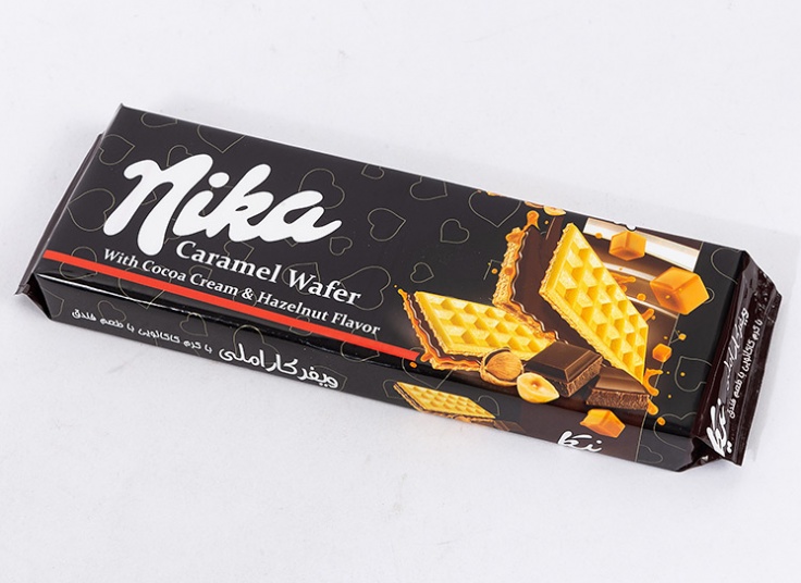 ویفر کاراملی نیکا