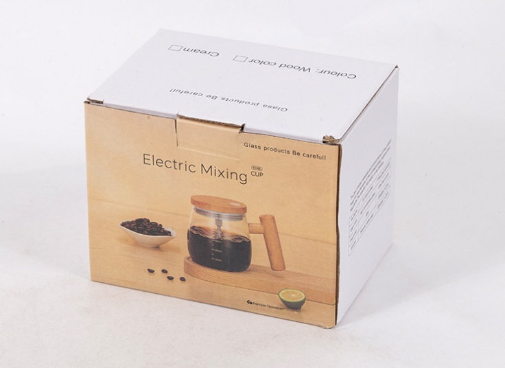 ماگ همزن دار شیشه ای