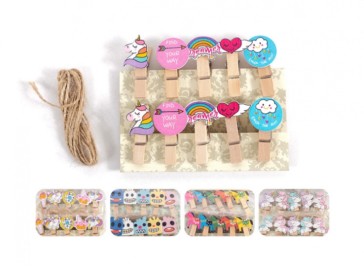 گیره چوبی فانتزی Klaus