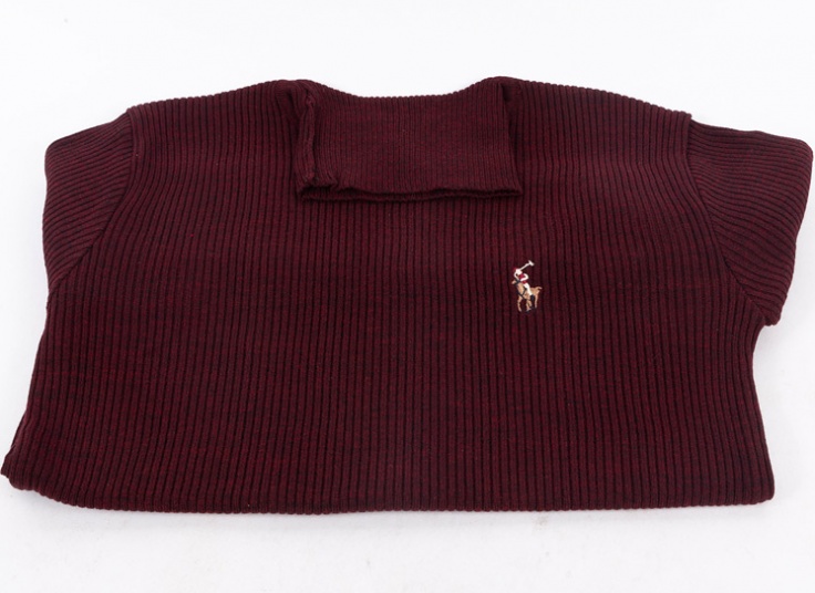 بلوز یقه اسکی بافت طرح POLO