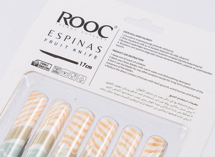 کارد میوه‌خوری ROOC مدل ESPINAS