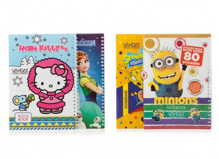 دفتر سیمی جلد فانتزی