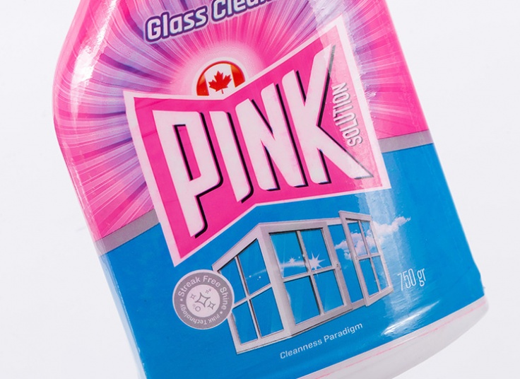 شیشه پاک کن Pink